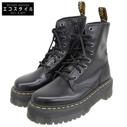 Dr.Martens ドクターマーチン 美品 JADON 8EYE BOOT レザー 8ホールサイドジップブーツ シューズ メンズ 黒 ブラック 5 017 シューズ