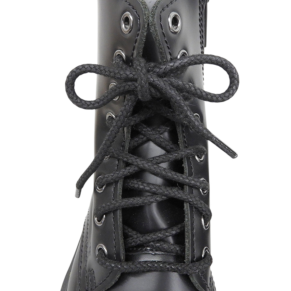 Dr.Martens ドクターマーチン 美品 JADON 8EYE BOOT レザー 8ホールサイドジップブーツ シューズ メンズ 黒 ブラック 5 017 シューズ