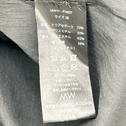MW TOKYO エムダブリュー MW17-FH007 ブラック ノースリーブワンピース ワンピース