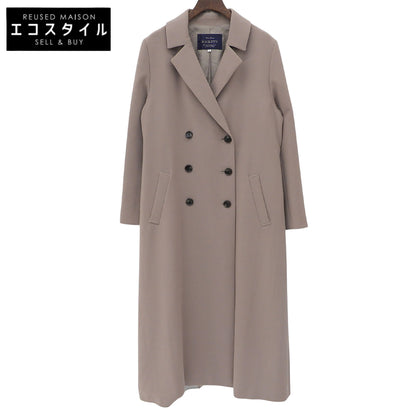 JGbyJUSGLITTY ジャスグリッティー 美品 バックボリューム ベルテッドコート レディース グレージュ 1 40129290 20AW コート