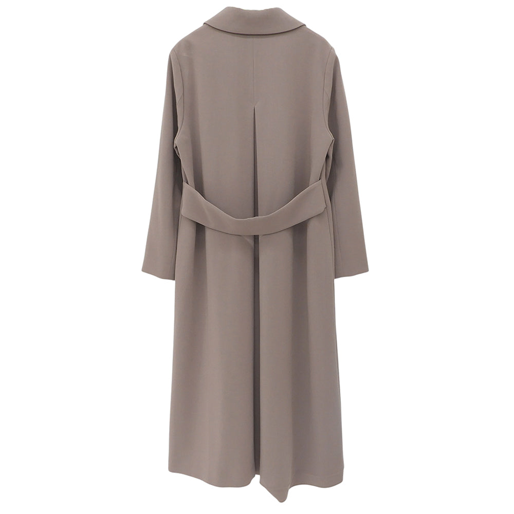 JGbyJUSGLITTY ジャスグリッティー 美品 バックボリューム ベルテッドコート レディース グレージュ 1 40129290 20AW コート