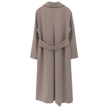 JGbyJUSGLITTY ジャスグリッティー 美品 バックボリューム ベルテッドコート レディース グレージュ 1 40129290 20AW コート