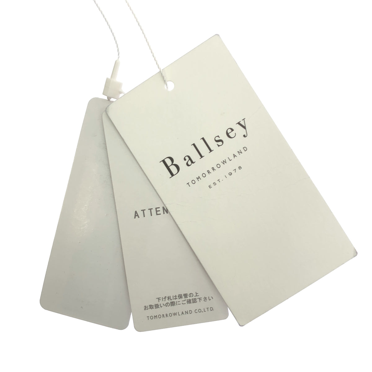 BALLSEY ボールジー 11-06-34-06001 グレー スパンブロード バックプリーツシャツワンピース トップス