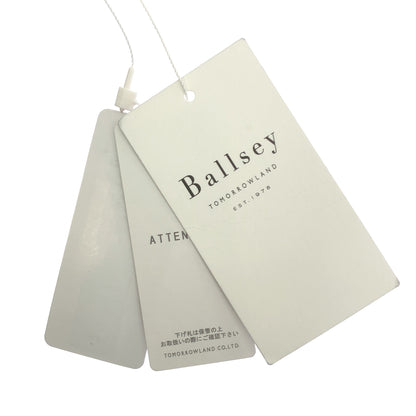 BALLSEY ボールジー 11-06-34-06001 グレー スパンブロード バックプリーツシャツワンピース トップス