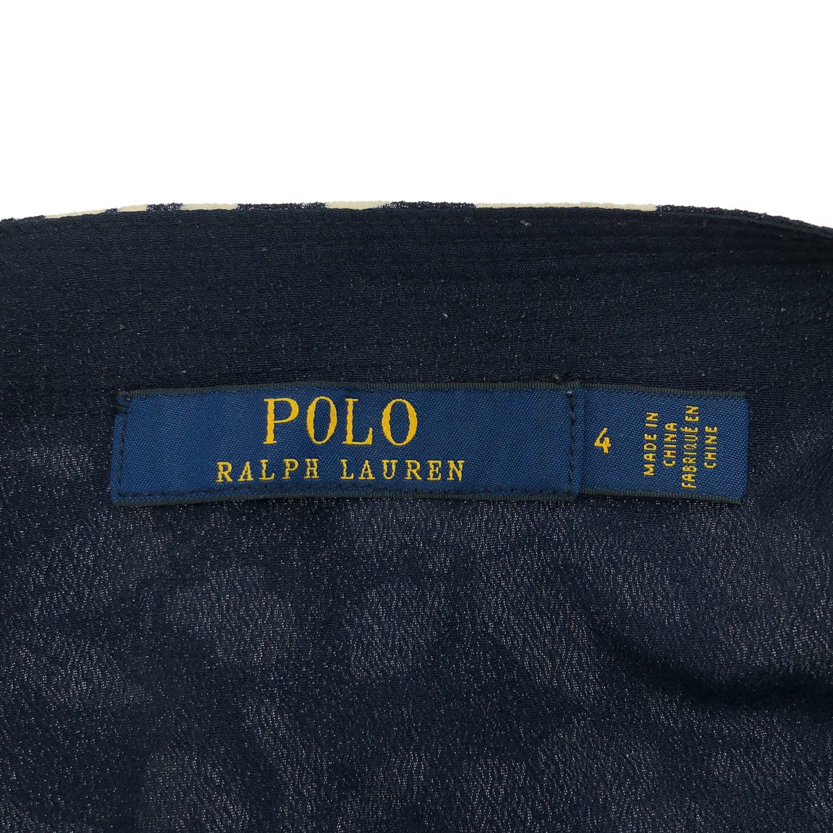 POLObyRalphLauren ポロラルフローレン 0200011912 ネイビー 花柄 ワンピース トップス