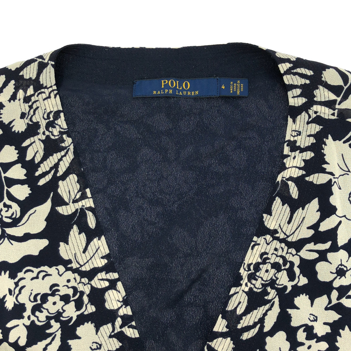 POLObyRalphLauren ポロラルフローレン 0200011912 ネイビー 花柄 ワンピース トップス