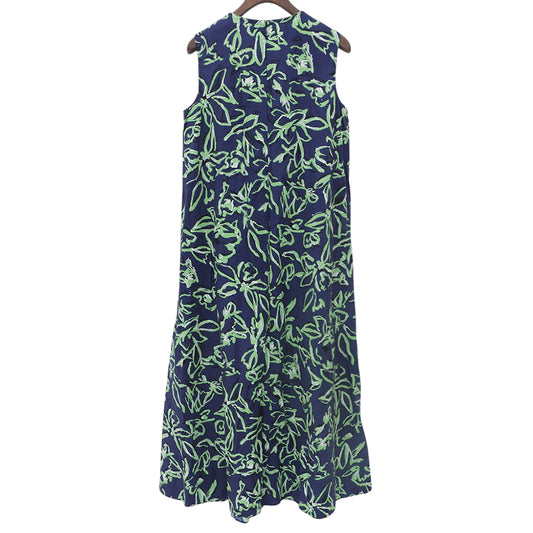 UNITED ARROWS ユナイテッドアローズ フローラル マキシワンピース レディース ネイビー グリーン 36 1526-215-5109 ワンピース