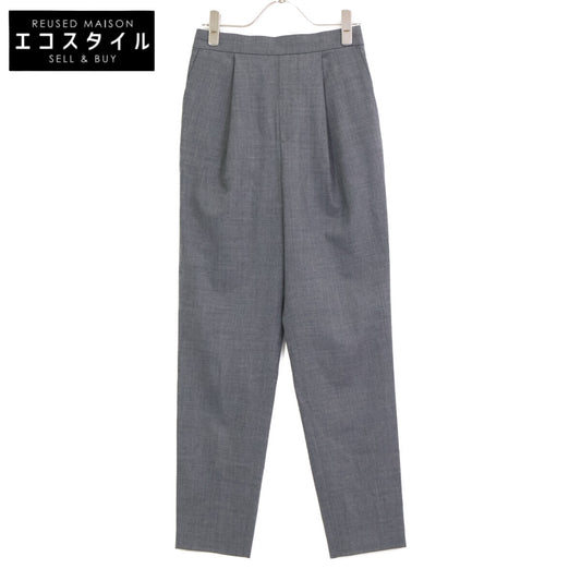 【美品/22SS】300FS131-2530 羊毛 精纺府绸 橡筋马裤/下装 36 女士