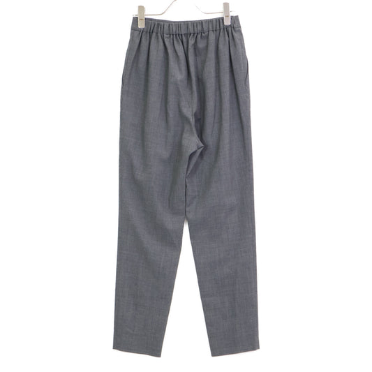 【美品/22SS】300FS131-2530 羊毛 精纺府绸 橡筋马裤/下装 36 女士