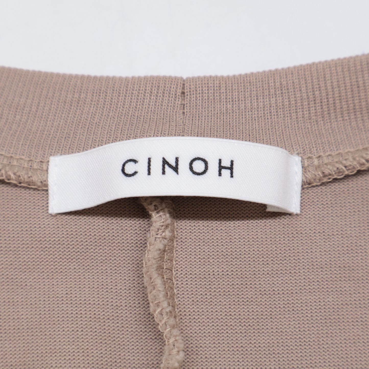 CINOH Chino 米色 纯棉 无袖针织连衣裙 女款 38码