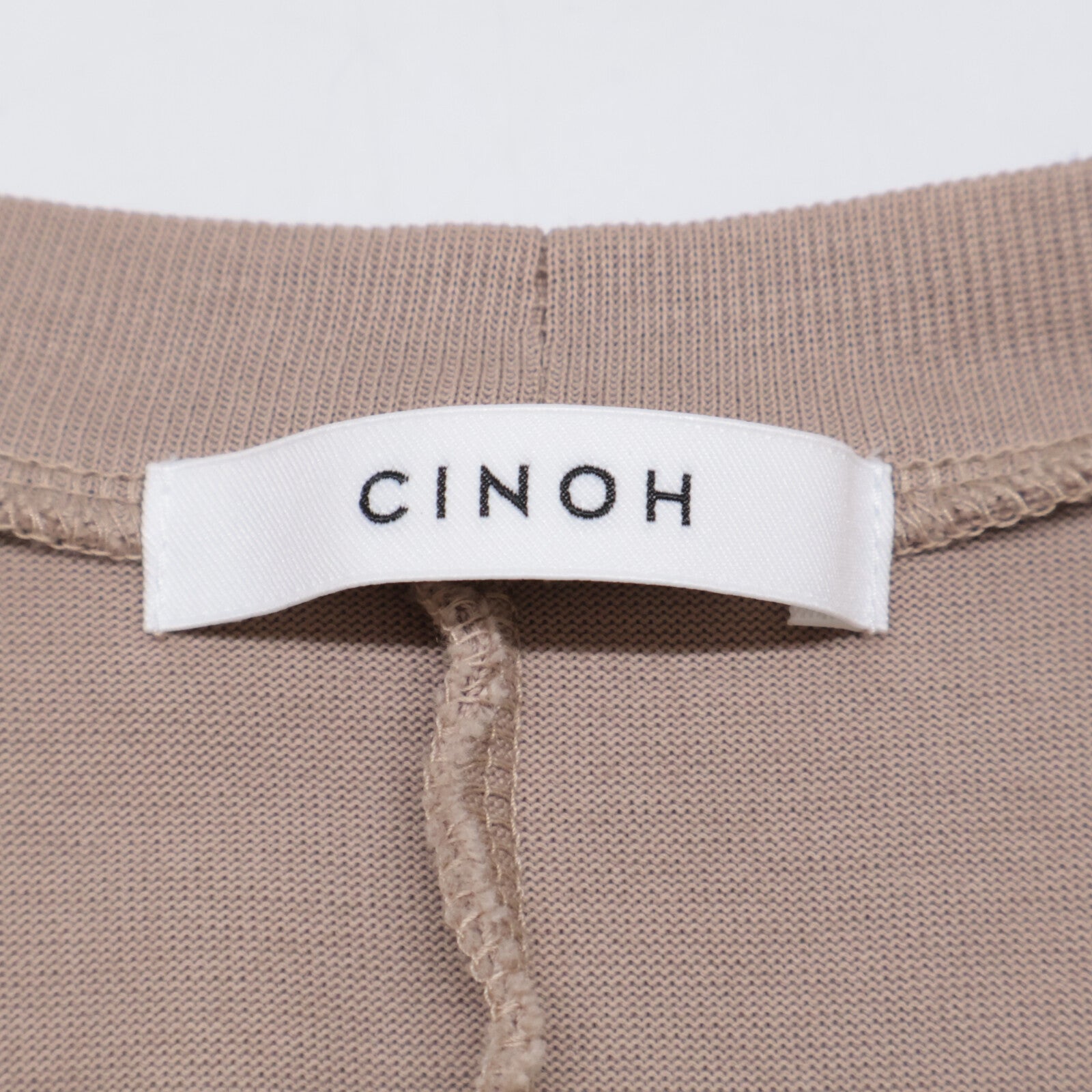 CINOH Chino 米色 纯棉 无袖针织连衣裙 女款 38码