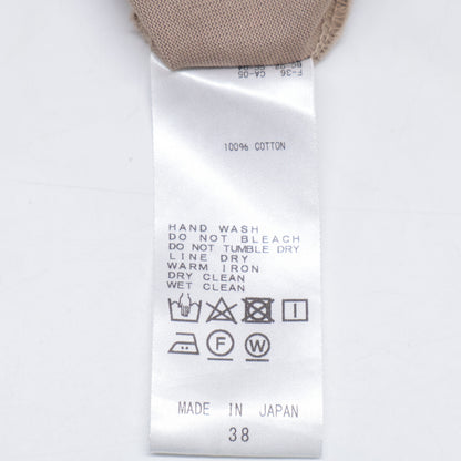 CINOH Chino 米色 纯棉 无袖针织连衣裙 女款 38码