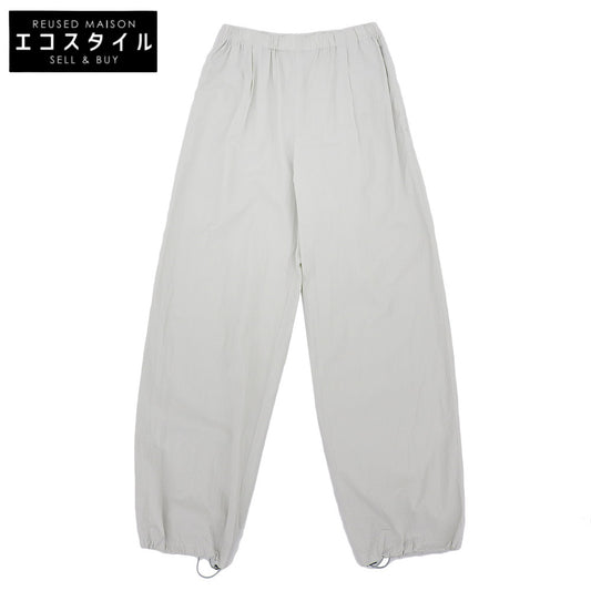 Cotton Twill Suspender Easy Pants Bottoms Women's Light Gray 24SS 23-04-41-04206 Bottoms 32 Women's