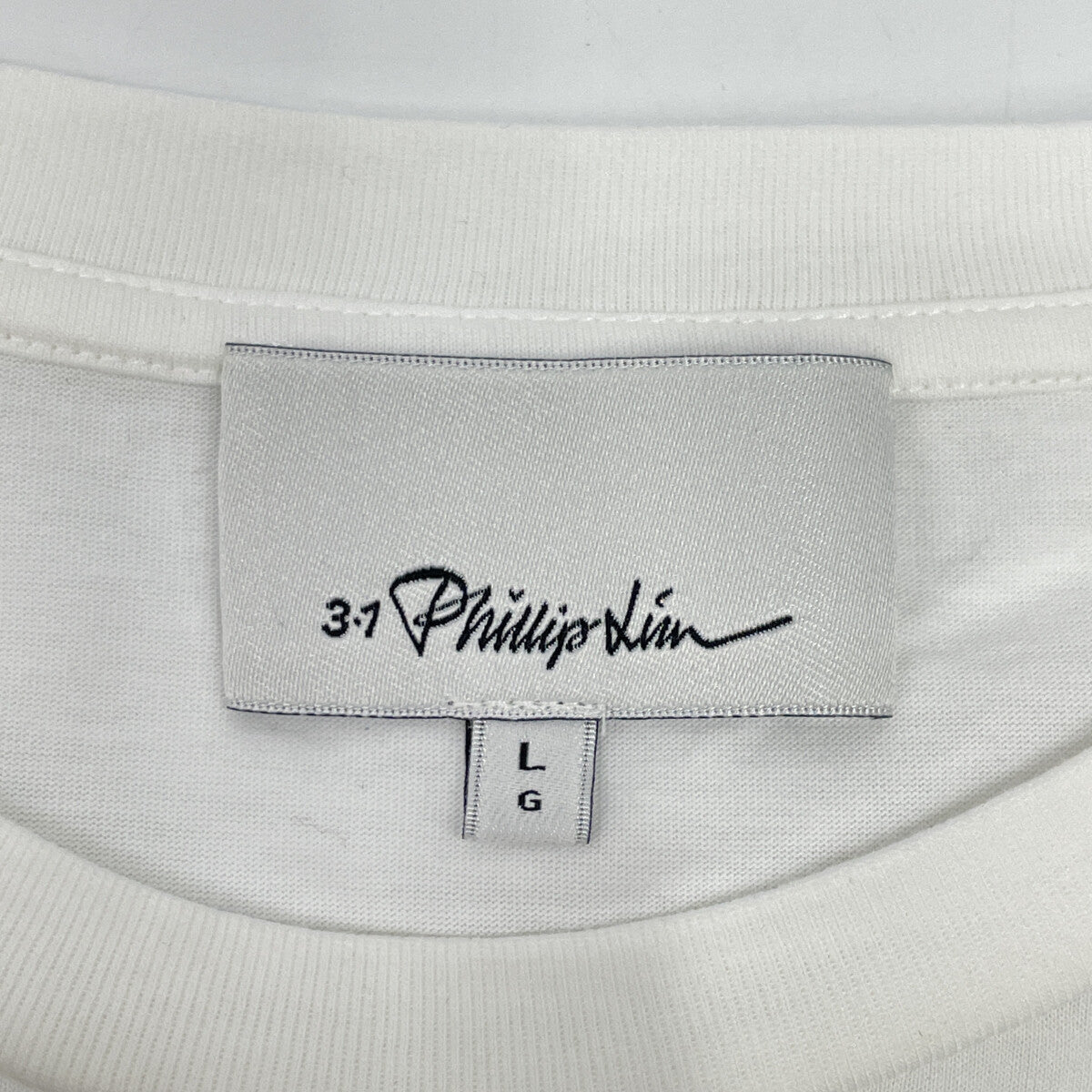 3.1 Phillip Lim 21SS E211-1696MJY White Cotton Ruffle Sleeve Short Sleeve Cut and Sew Top L Ladies