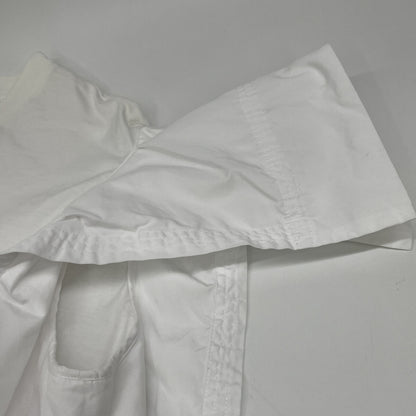 3.1 Phillip Lim 21SS E211-1696MJY White Cotton Ruffle Sleeve Short Sleeve Cut and Sew Top L Ladies