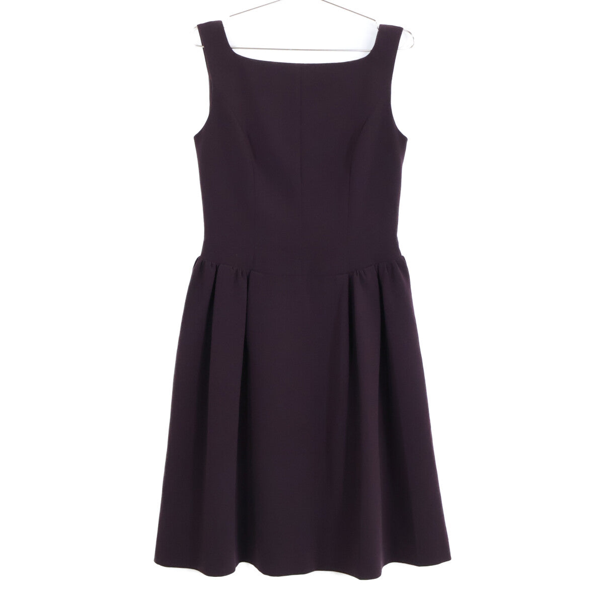 FOXEY NEW YORK フォクシーニューヨーク ブラウン ノースリーブワンピース ワンピース