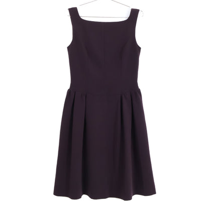 FOXEY NEW YORK フォクシーニューヨーク ブラウン ノースリーブワンピース ワンピース