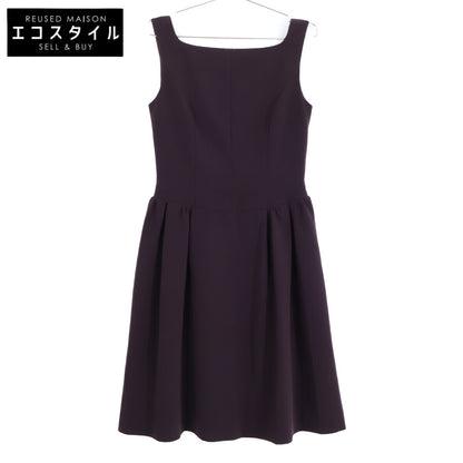 FOXEY NEW YORK フォクシーニューヨーク ブラウン ノースリーブワンピース ワンピース