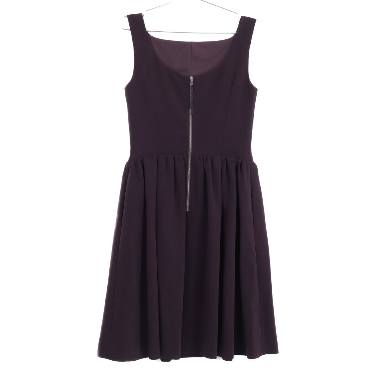 FOXEY NEW YORK フォクシーニューヨーク ブラウン ノースリーブワンピース ワンピース
