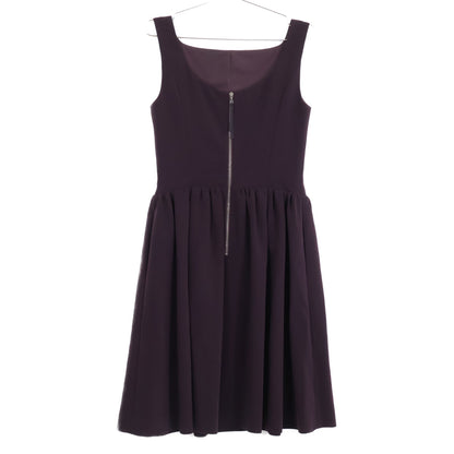 FOXEY NEW YORK フォクシーニューヨーク ブラウン ノースリーブワンピース ワンピース