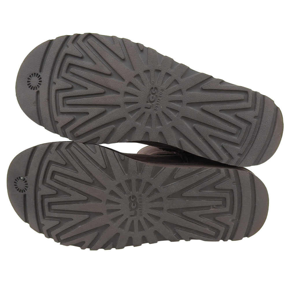 UGG アグ 美品 CLASSIC SHORT ムートンブーツ レディース ブラウン 23cm 5825 シューズ 6(US)