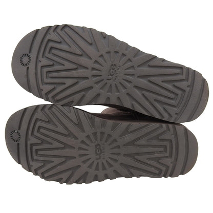 UGG アグ 美品 CLASSIC SHORT ムートンブーツ レディース ブラウン 23cm 5825 シューズ 6(US)