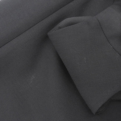 美品 バックジップ ノースリーブ ワンピース レディース ウール混 ブラック 40 37794-AOFI13P ワンピース 40 レディース