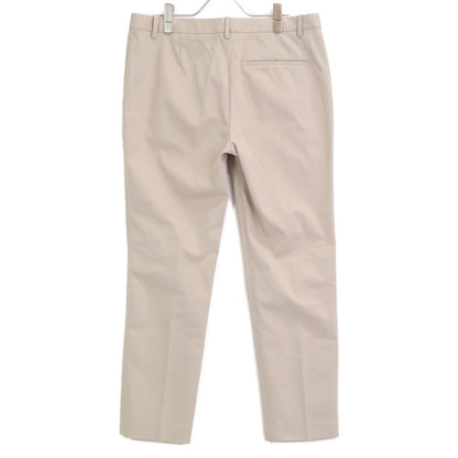 Theory 23SS Beige Stretch Canvas Treeca GZ Pants Bottoms 10 Women's