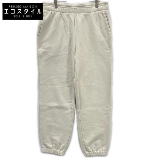 IVORY Cotton Brushed-back Sweat Easy Pants Bottoms 4 Men's