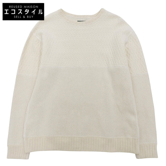 BLUE BLUE Fisherman's Cotton Sweater Tops Men's Off-White 3 Tops 36