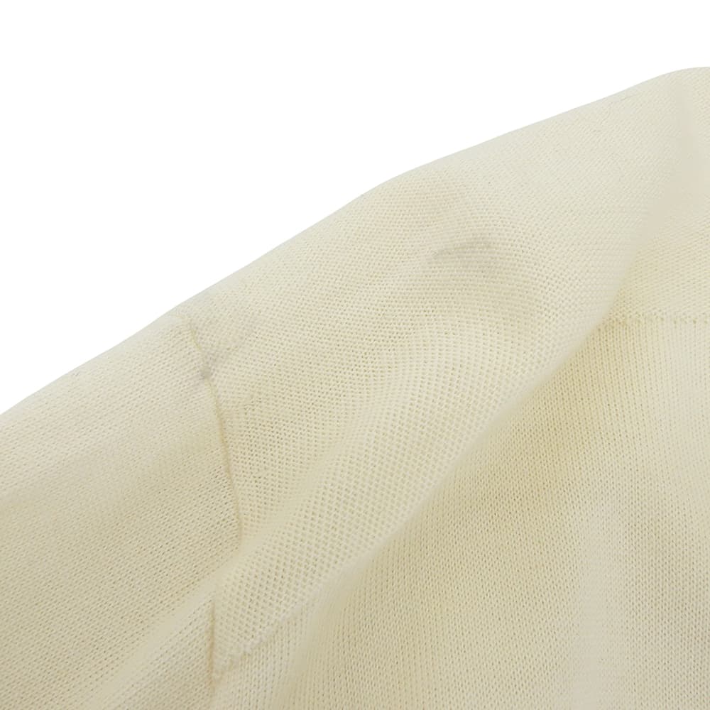 美品 Lulu Geena 象牙色 羊毛针织开衫 上衣 女士 42 24AW 03-4303735 上衣 42 女士
