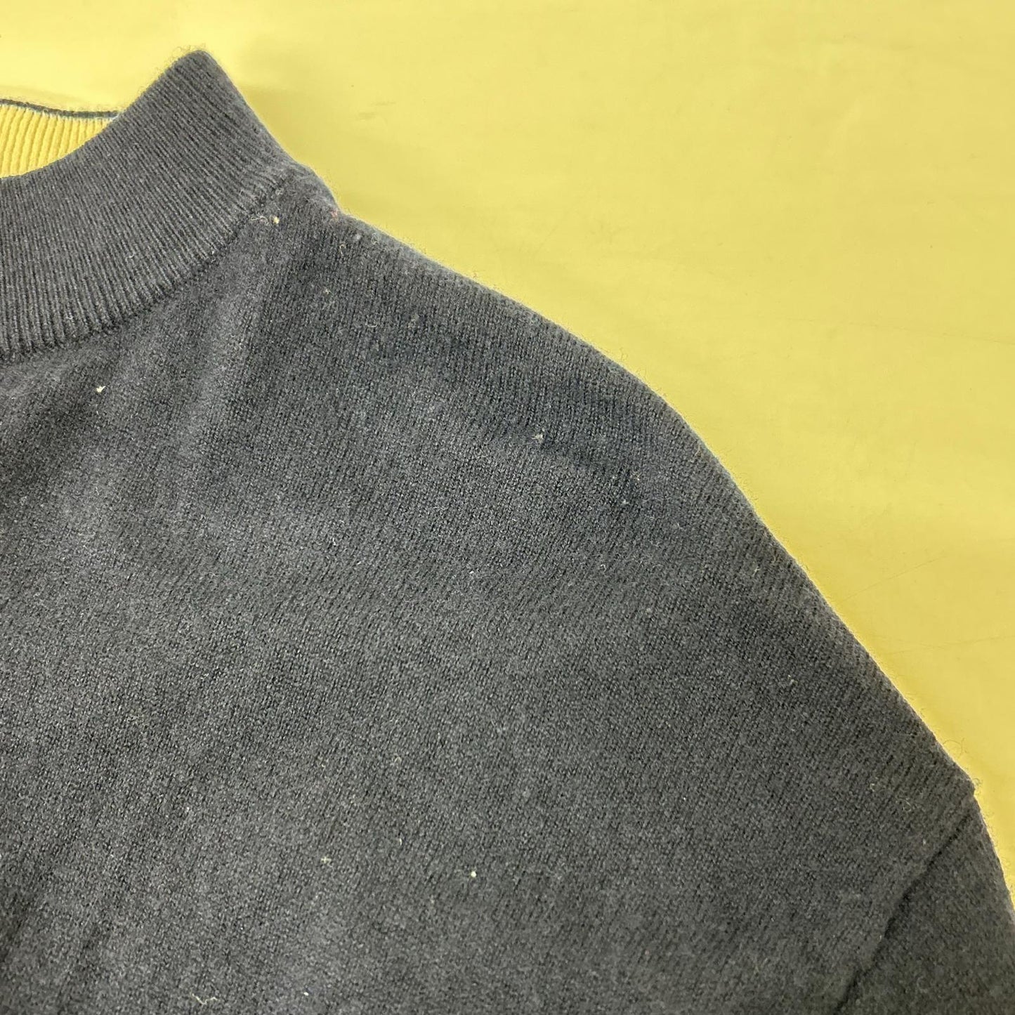 nagonstans 纳贡斯坦斯 23AW 470GA170-1020 海军蓝 羊毛立领套头衫 上衣 M