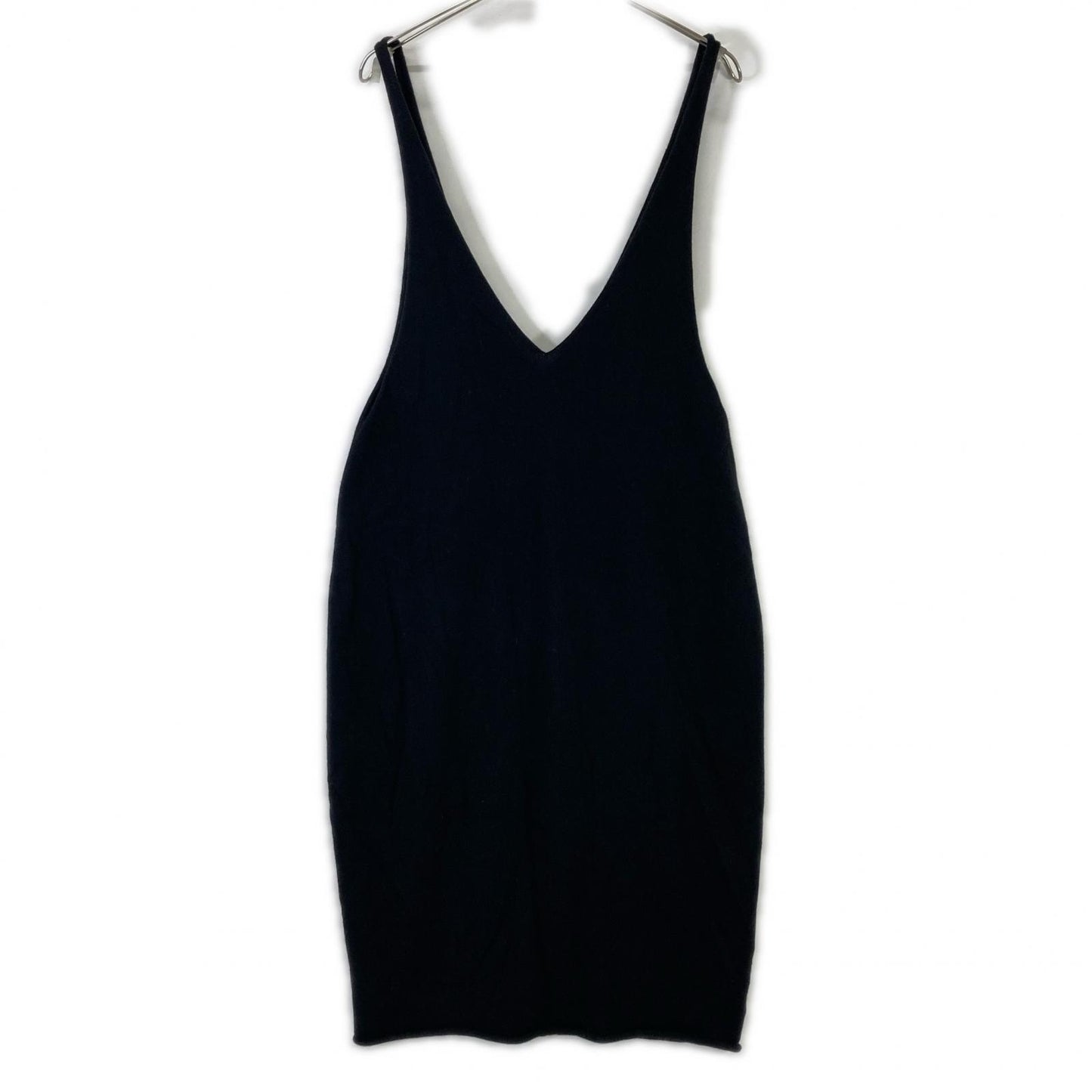 JURGEN LEHL J0114KA521 Black 100% Wool Jumper Skirt Dress M
