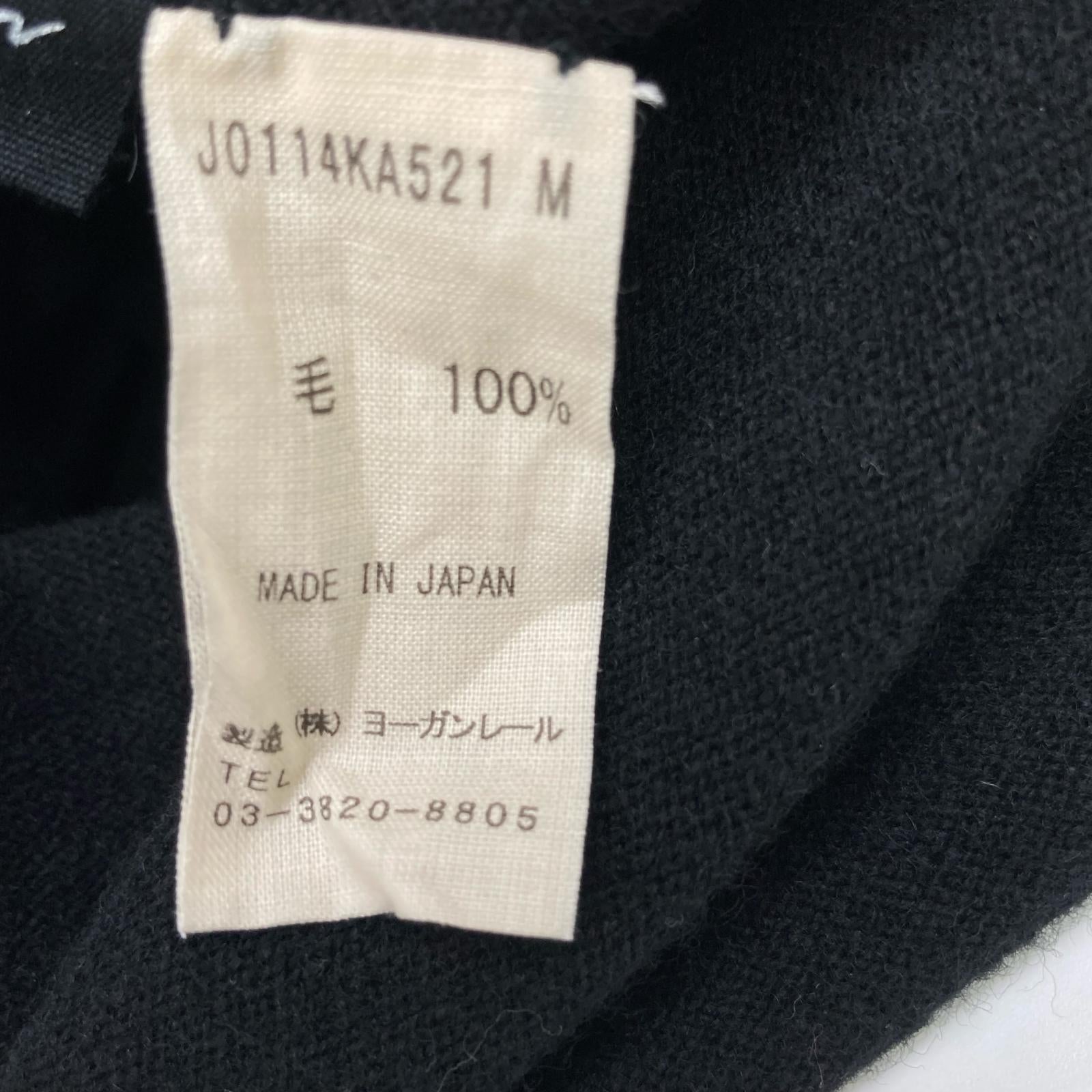 JURGEN LEHL J0114KA521 Black 100% Wool Jumper Skirt Dress M