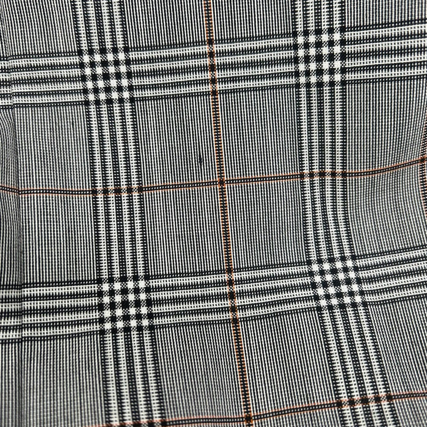 SPORTMAX スポーツマックス グレー チェック 袖レザー切り替え ロングワンピース ワンピース
