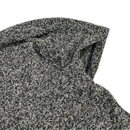 yohjiyamamoto ヨウジヤマモト FP-T77-655 グレー ウール デザインニットプルオーバー トップス