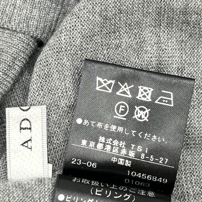 ADORE アドーア 23年製 531-3270012 グレー ウール クリアハイゲージニット トップス