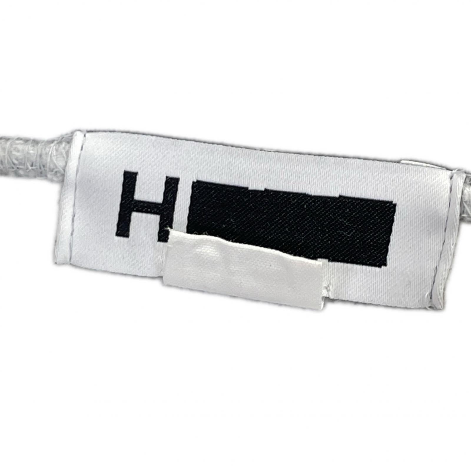 H BEAUTY＆YOUTH エイチビューティー＆ユース ｸﾞﾚｰ ﾍﾟｲﾝﾄﾗｲｸﾌｰﾃﾞｨ トップス S
