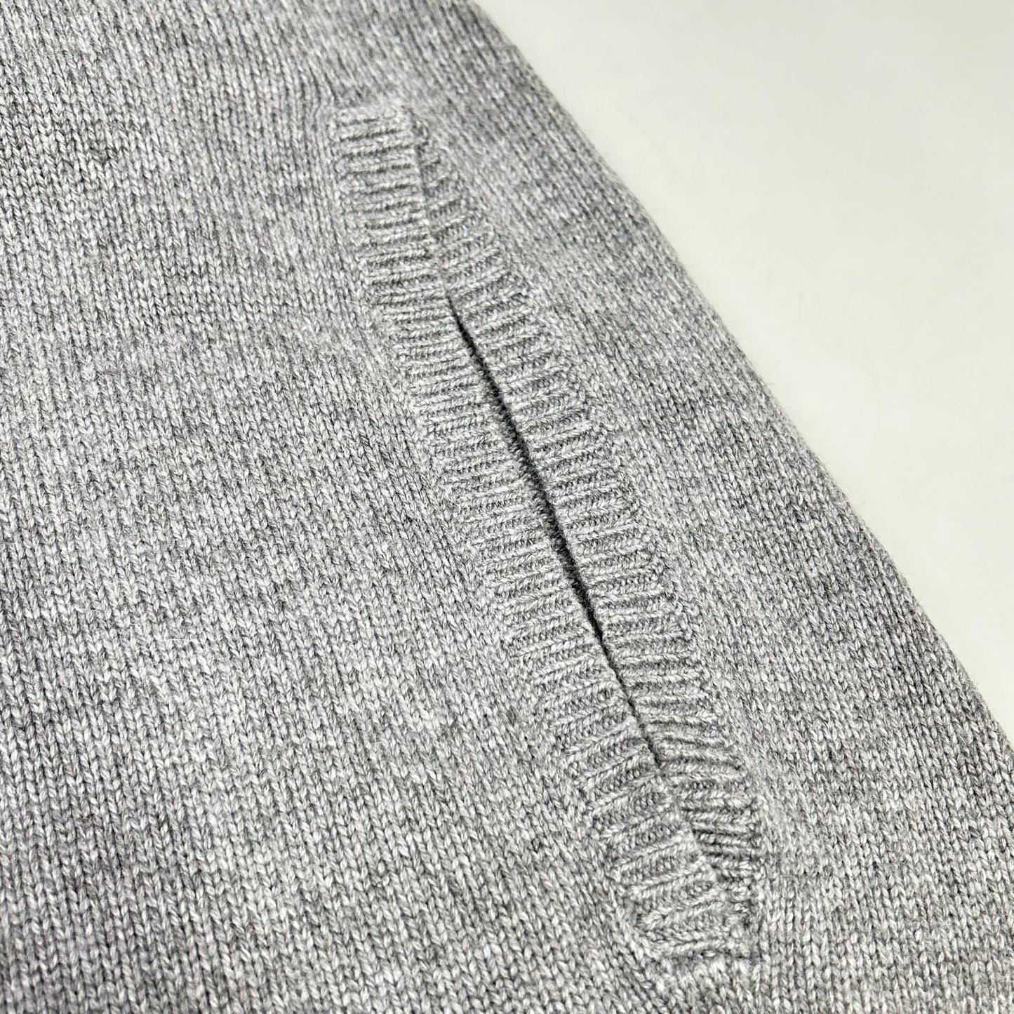 Brooks Brothers Grey Turtleneck Alpaca Blend Knit Poncho Top S