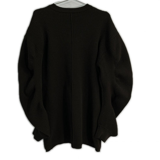 AMERI アメリ 01320190500 ﾌﾞﾗｳﾝ CIRCLE SILHOUETTE KNIT TOP/ﾜｯﾌﾙｽｳｪｯﾄ トップス F