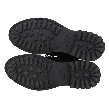 madras マドラス 美品 スエード マウンテンブーツ レディース ブラック シューズ 39