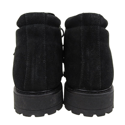 美品 麂皮登山靴 女款 黑色 鞋子 39 女式