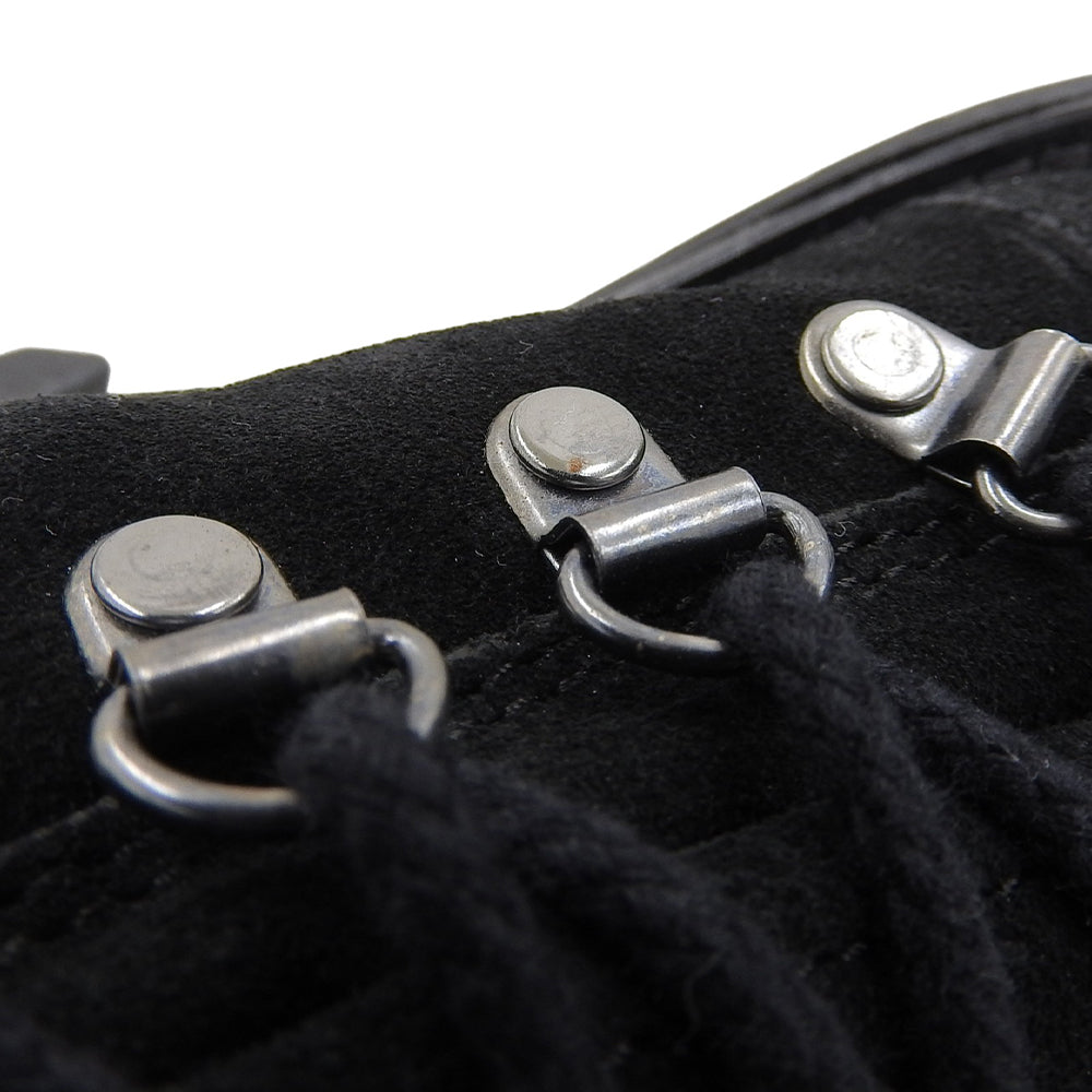 madras マドラス 美品 スエード マウンテンブーツ レディース ブラック シューズ 39