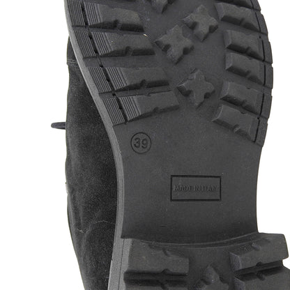 madras マドラス 美品 スエード マウンテンブーツ レディース ブラック シューズ 39