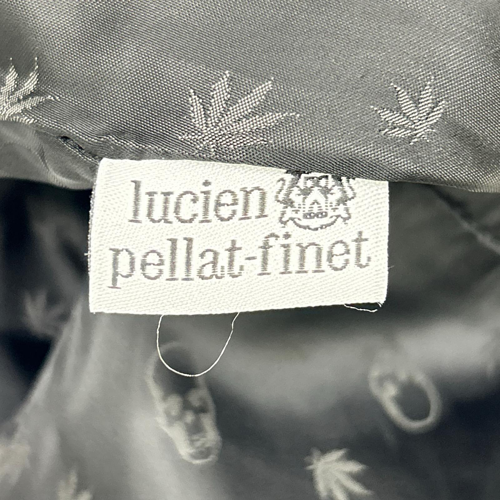lucien pellat-finet ルシアンペラフィネ ブラウン×カモフラ スカルライニング ボタンジャケット ジャケット