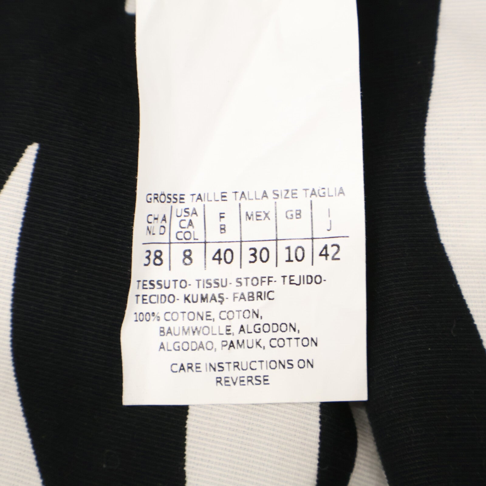 Max Mara WEEKEND Max Mara Weekend 513103856 Black x White Cotton Zebra Print Semi-Flare Pants Bottoms 42 Women's