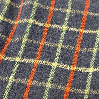 45R 【umii908】海军色 多色格纹 船领棉质长袖T恤 上衣 0