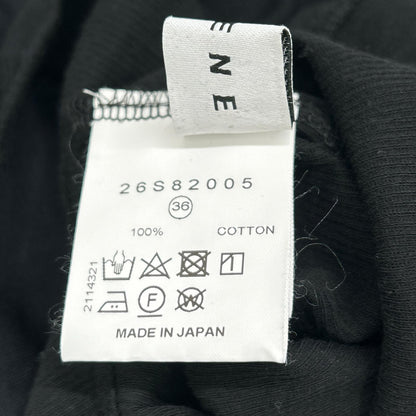 IRENE アイレネ 24SS 26S82005 ブラック Sheer Layered Longsleeves Tee トップス