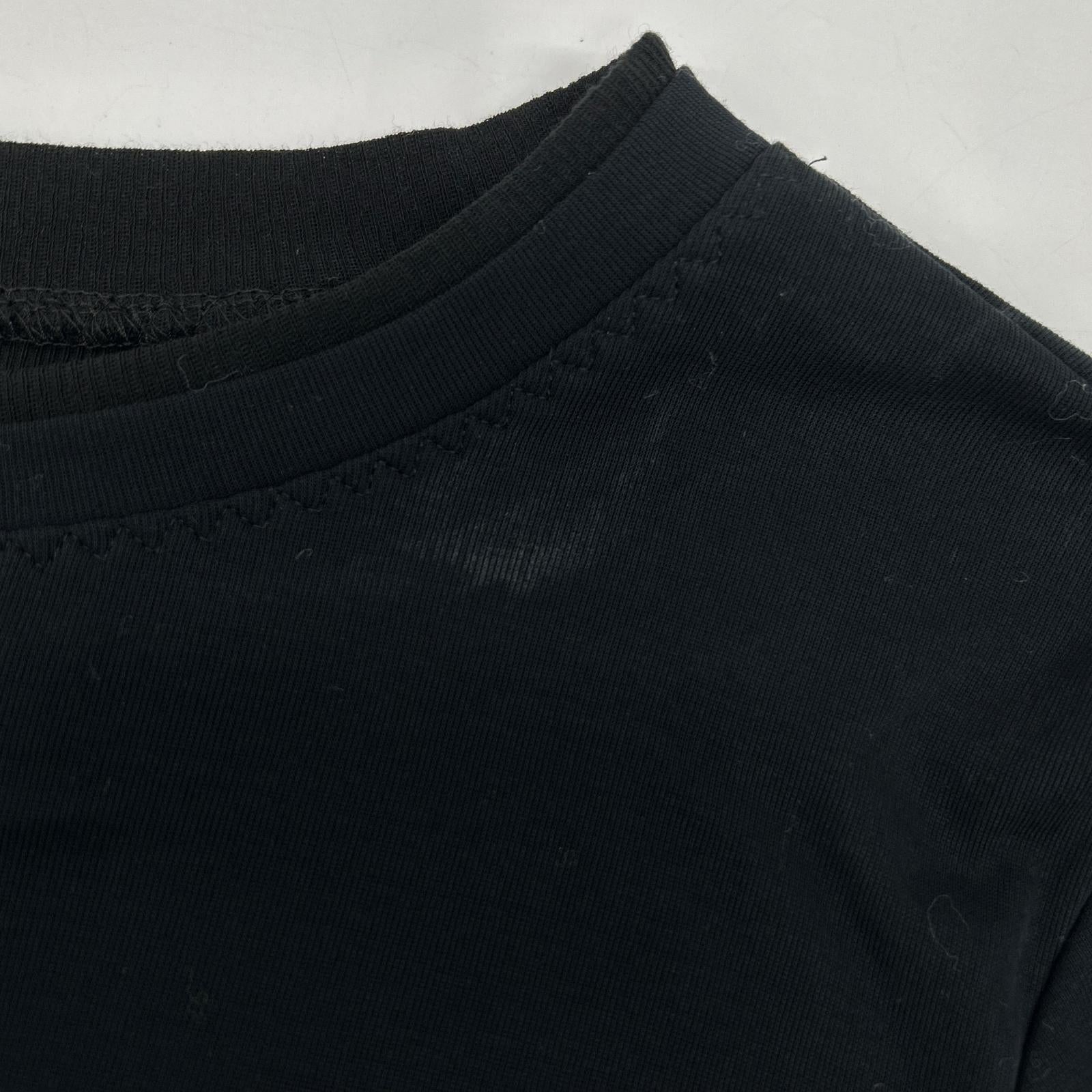IRENE アイレネ 24SS 26S82005 ブラック Sheer Layered Longsleeves Tee トップス