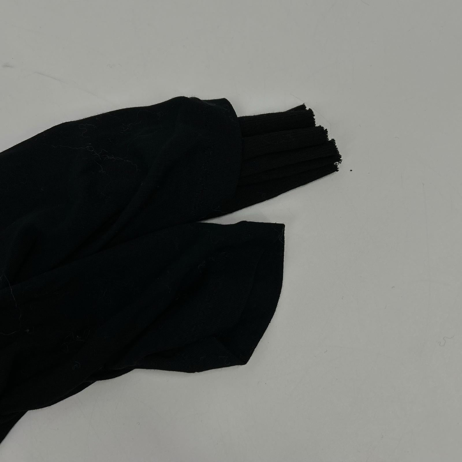 IRENE アイレネ 24SS 26S82005 ブラック Sheer Layered Longsleeves Tee トップス